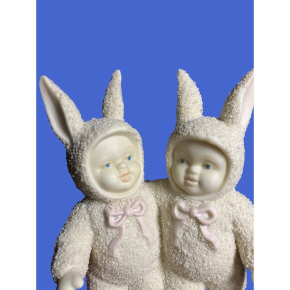 Department 56 Snow Bunnies Figurine  “I’ve Got A Brand New Pair Of Roller skates - Picture 2 of 9